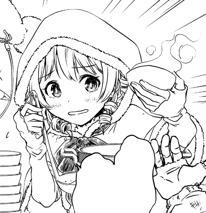スープを盛りくぼォ!!!!!!!!!! 