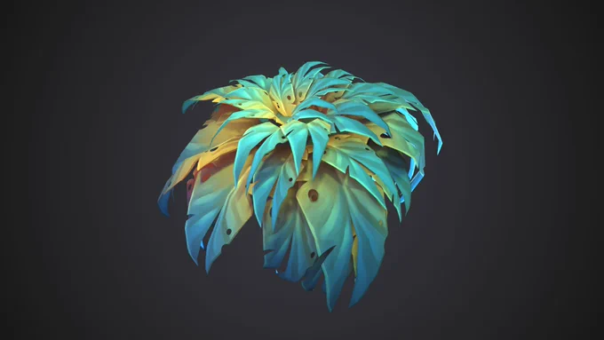 I was experimenting with a workflow to create plants for my next project and I think I'm on the right way. Eventhough it's just a quick test which wasn't meant to be posted I still want to show some of the outcome. 