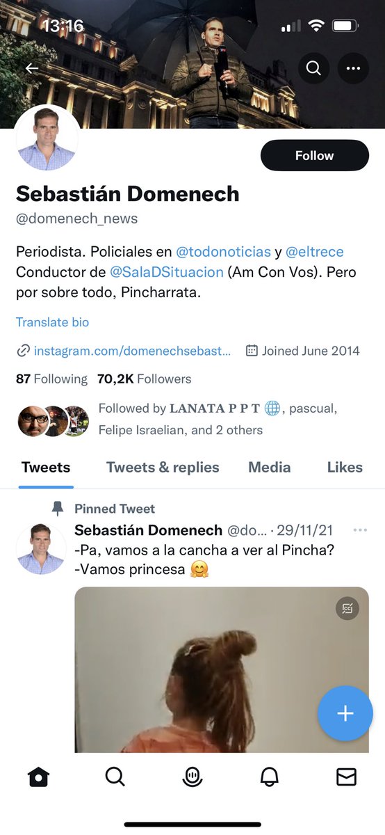Felo_Louzao's tweet photo. @domenech_news @peredaarias Vos solito te catalogaste como “periodista” https://t.co/UX0EkVqkxi