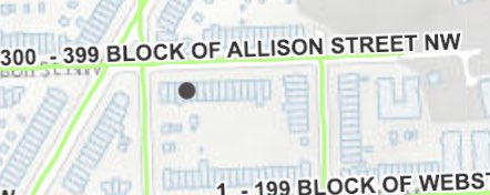 MelissaSLuce's tweet photo. @311DCgov - hello, @DCDPW leaf removal never came to the 300 block of Allison St NW but the tracking map says they did. Please create a ticket and help us - we’re drowning in leaves! Cc: @CMLewisGeorgeW4 https://t.co/VosKAuhIXX