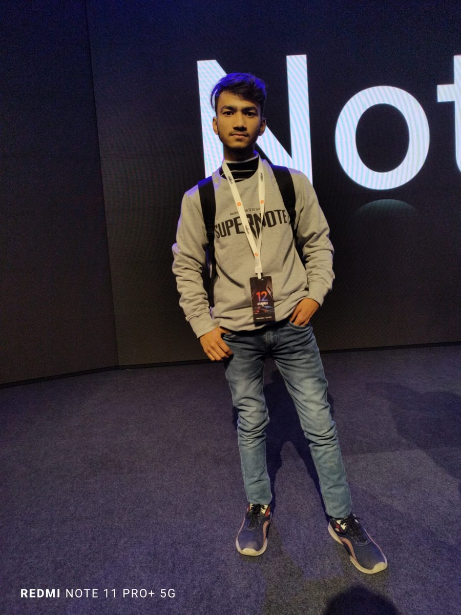 Kundan2002309's tweet photo. Best one @RedmiIndia @hawkeye
@RedmiIndia Note 12 pro Launch Event π₯³π€©
#SuperNote12
#SuperNote12po
#RedmiNote12
#XiaomiPop https://t.co/hVSlqecG6F