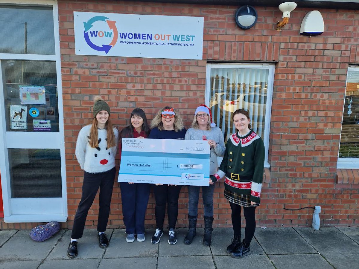 "The Women in Operational Technology Group at <a href="/SellafieldLtd/">Sellafield Ltd</a> undertook a series of fundraising
activities and raised over £1,700 recently for our women's centre. Thank you to
everyone who kindly donated and give their time for such a good cause.”