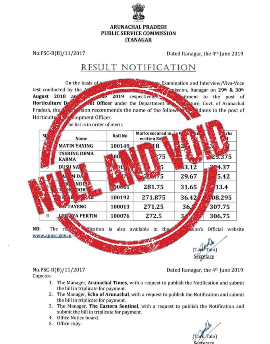 PAJSC_'s tweet photo. #ArunachalPaperLeakage
#APPSCScam 
#NullAndVoid 
#ScrapTheExam

@PemaKhanduBJP
@KirenRijiju
@PMOIndia
@SCofInd
@ravishndtv 
@DgpPradesh
@ArunachalSIC
@mohakmangal 
@dhruv_rathee 
@the_hindu 
@rashtrapatibhvn 
@the_hindu 
@TheQuint 
@thewire_in 
@MyGovArunachal https://t.co/WQtK8vyKJB