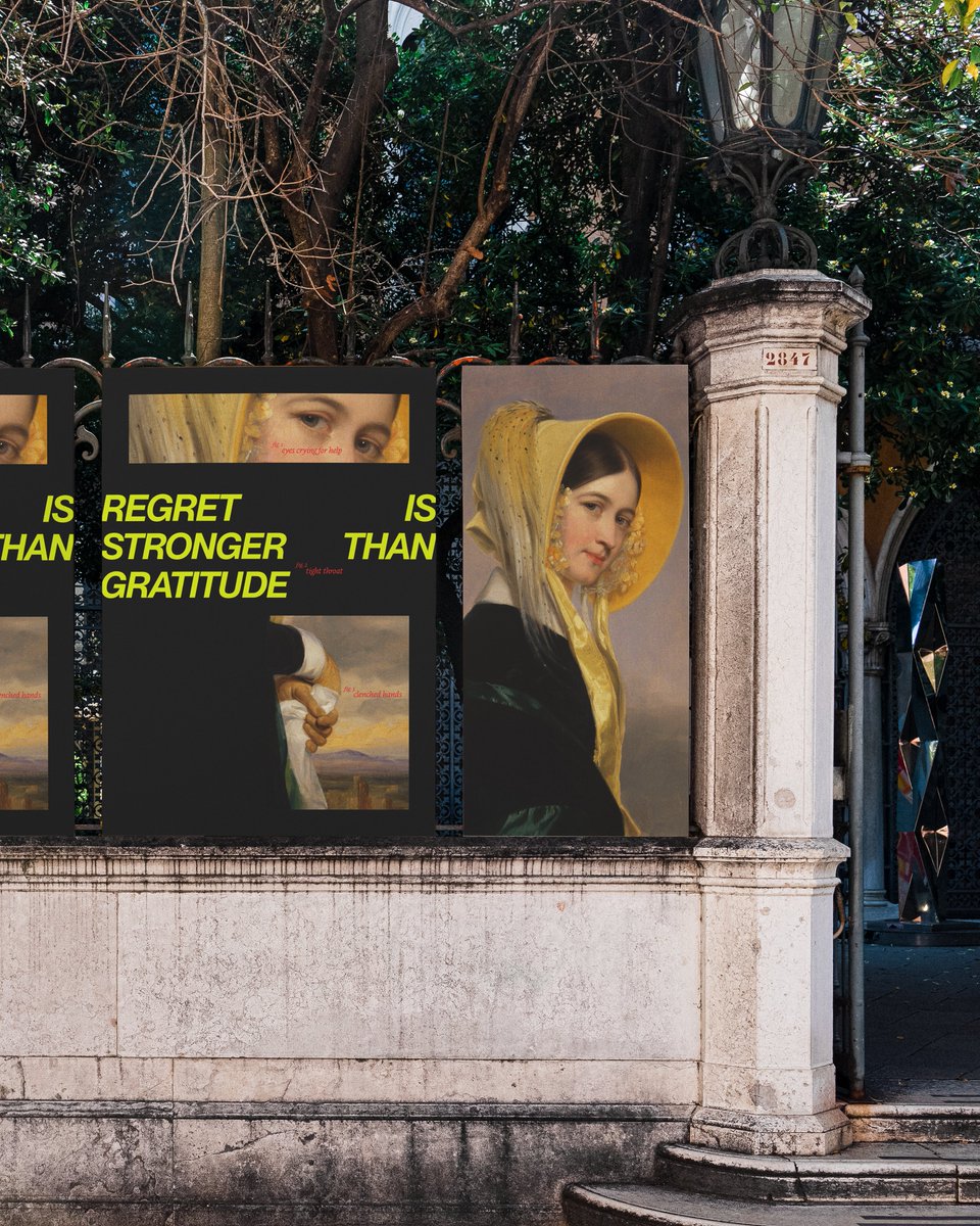 AlexSupaTramp's tweet photo. regret is stronger than gratitude
eyes crying for help
thight throat
clenched hands
#poster #design #graphicdesign #print https://t.co/cJpufgBMX9