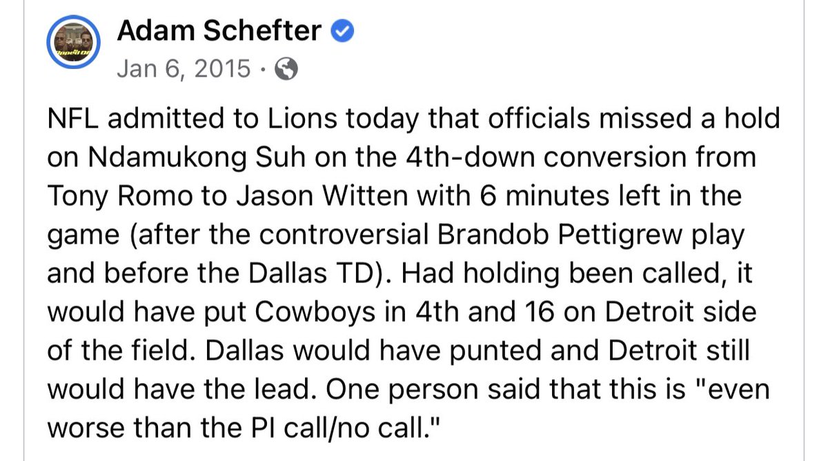 HonoluluBlues_'s tweet photo. What type of penalty will the refs say they missed after the Packers game Sunday? https://t.co/kg7cGiyYcA