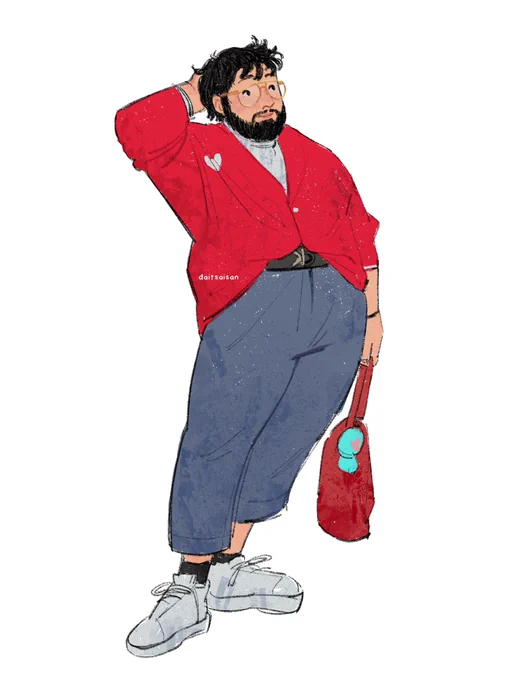 Saw this fit on TikTok and I had to draw it!! 
