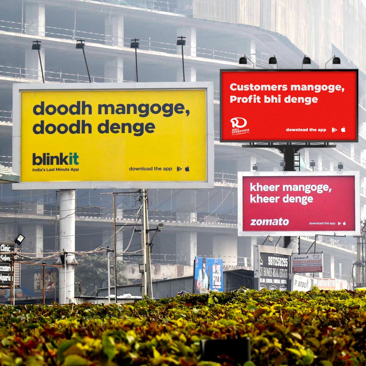 rolloverstock1's tweet photo. Let Zomato and Blinkit address your cravings, and we’ll take care of your business needs!
Swipe left to see how
@zomato
@letsblinkit
#RolloverStock #zomato #blinkit #zomatomemes #zomatoblinkit #ecommerce #doodhmangogekheerdenge #billboardads #trendtoday #zomatoblinkitcollab https://t.co/nkFnAphI4U