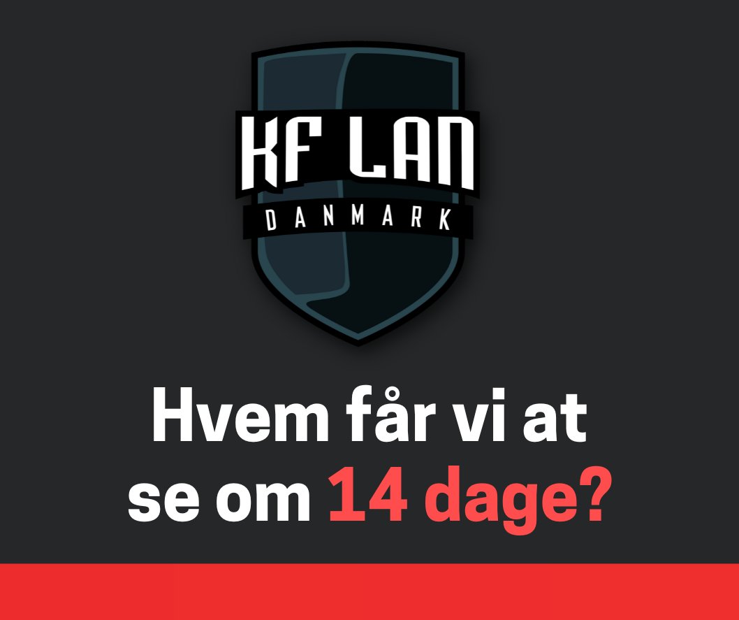Nu er det ved at være sidste chance for at kunne deltage til KF-LAN #17x

Tjek os ud på kf-lan.net