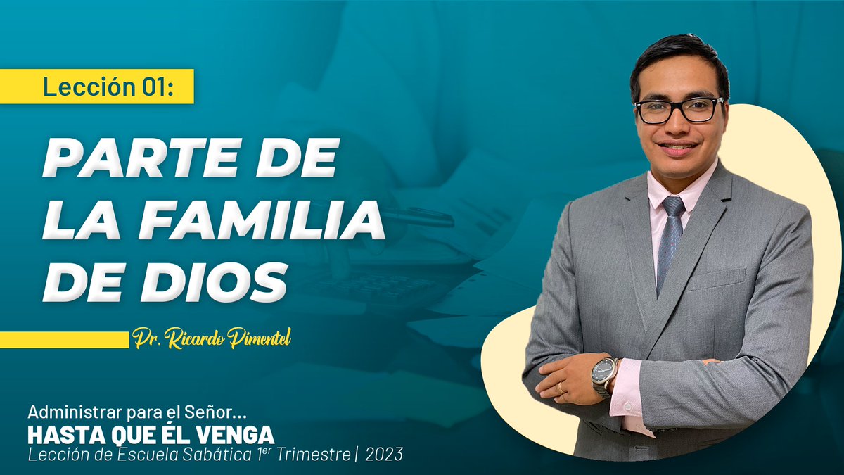 ¿Realmente somos parte de la familia de Dios? Imagina que sí, Esta 1 semana del 2023 veremos este tema, acompaña el video y descubre las implicancias de ser parte de la familia de Dios. Dale like, comenta y suscribete al canal 👇
youtu.be/N1RIQn5mwzM