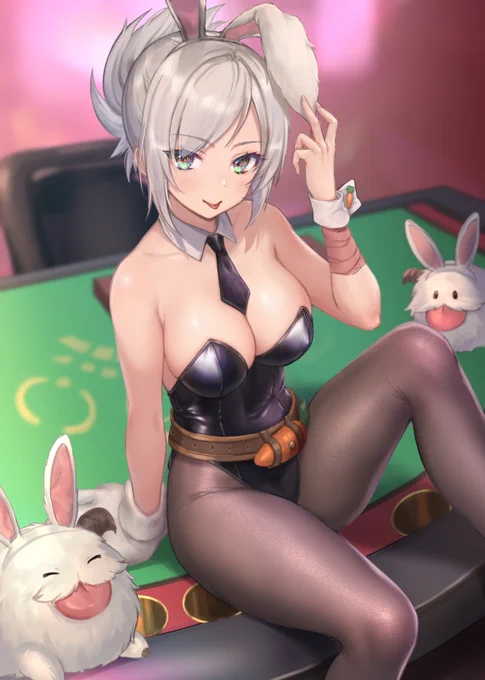 Battle Bunny Riven#LeagueoflegendsFanart #ArtofLegends 