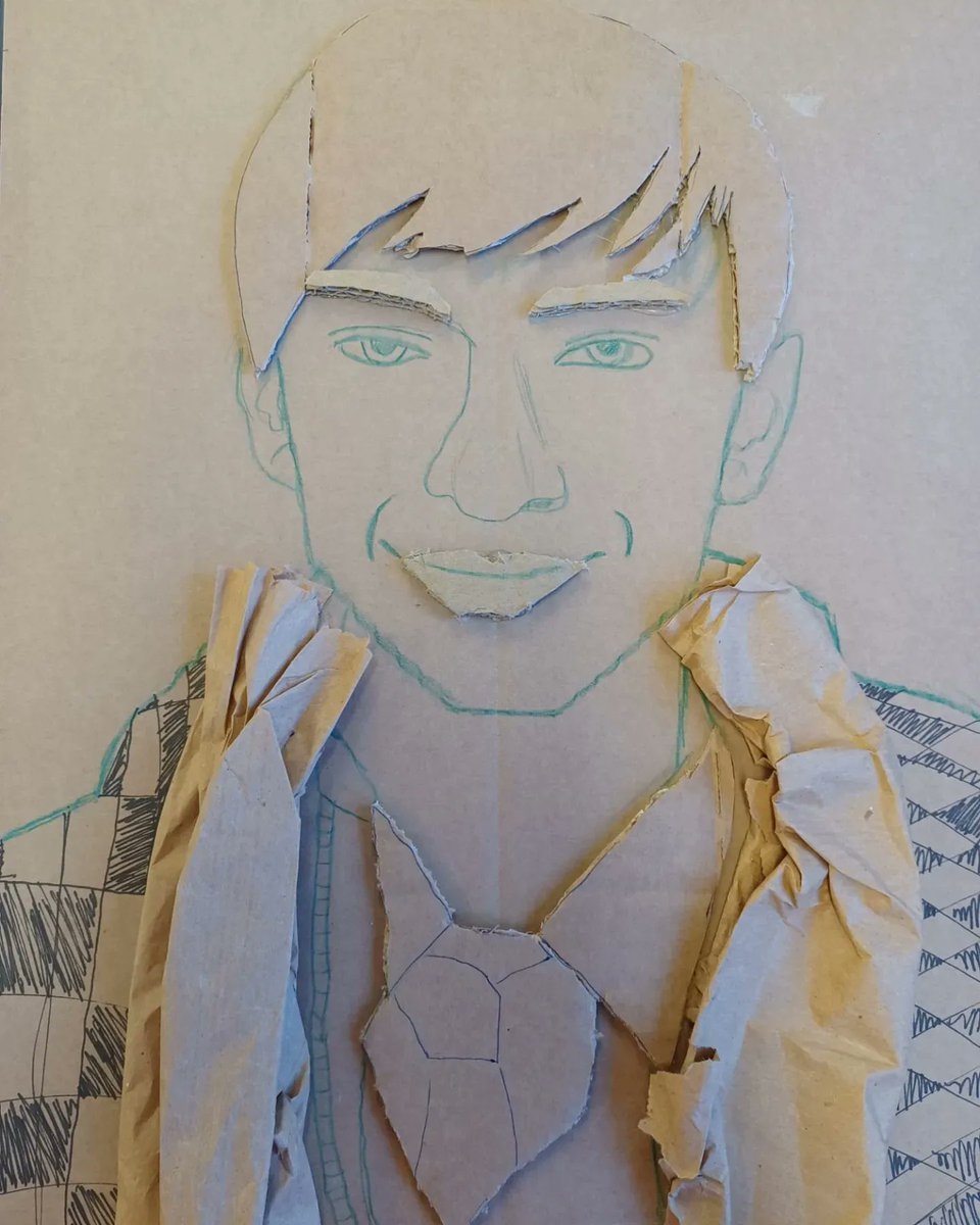 hfcsrathcoole's tweet photo. Check out these brilliant examples of work from our 3rd Year Art students!

These portraits are all made from cardboard, and they look amazing! 🤩

#hfcsrathcoole #jctart #artstudents https://t.co/UkHfL4EY4K