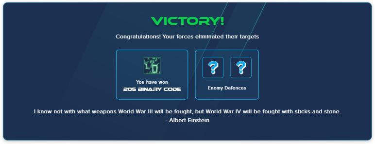 cryptowoody69's tweet photo. I have just won 205 Binary Code in battle in @Kryptoria https://t.co/NBgxegFta6