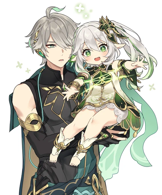 アルハイゼンとナヒーダちゃん #原神 #Genshin 