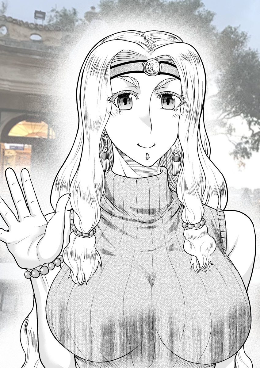 待ち合わせする今日のお姉さん 
