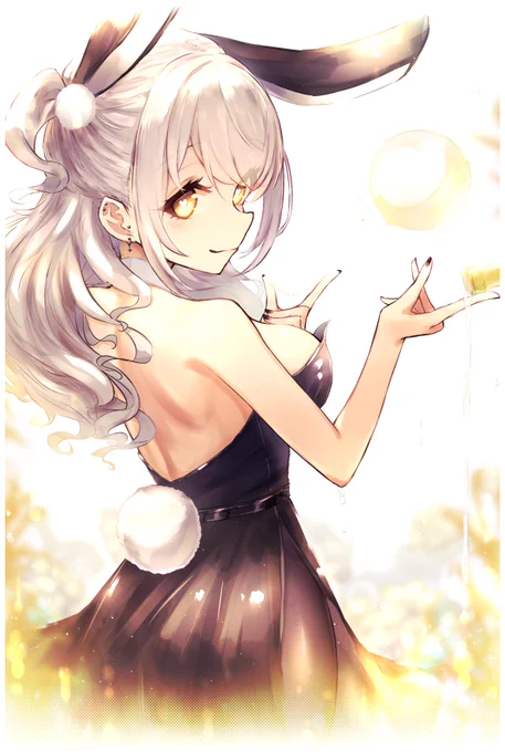 バニーちゃん #オリジナル #イラスト 