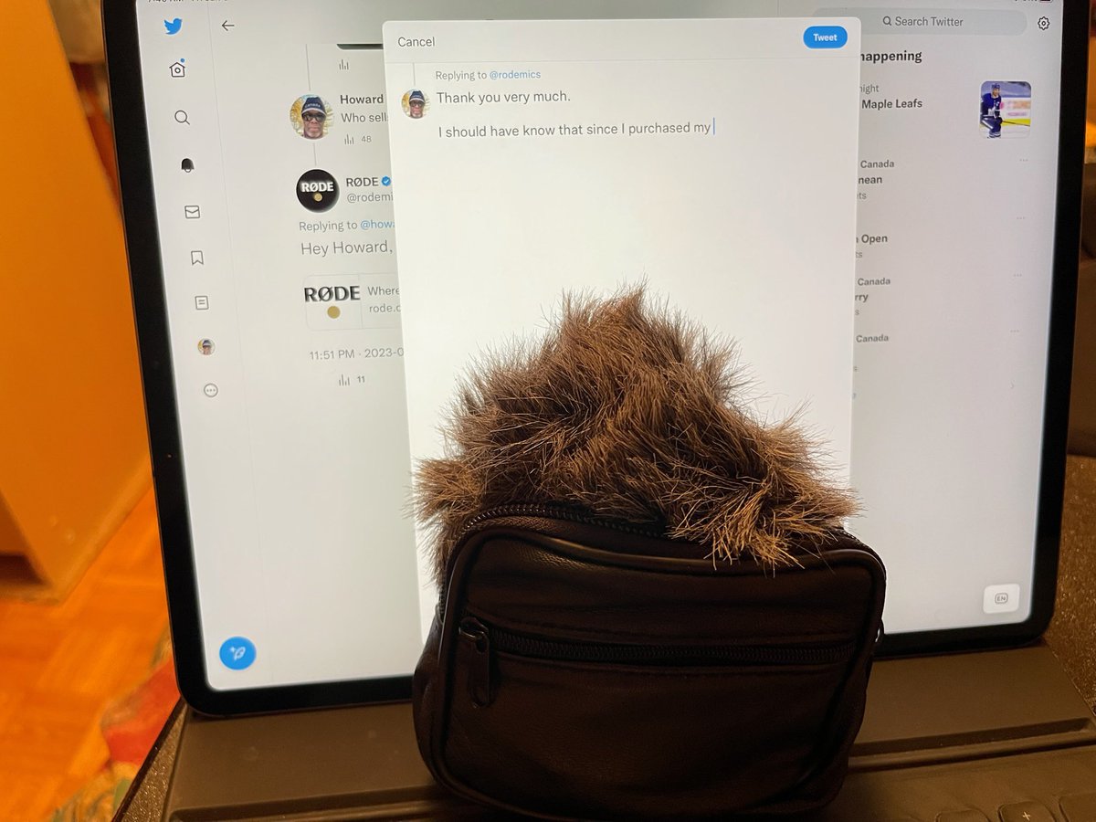 howardruns's tweet image. Thank you very much. @downtowncamera is on your #Authorized #Reseller list

I should have know this since I purchased my @rodemics #VideoMic Me there

I have not left the house without it, since I picked it up last week