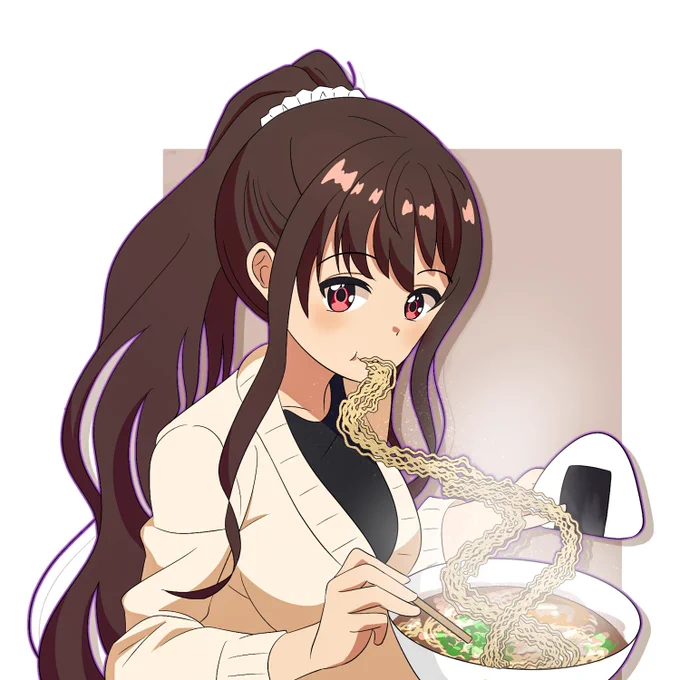 ラーメンライスボール #ときドルイラスト部 