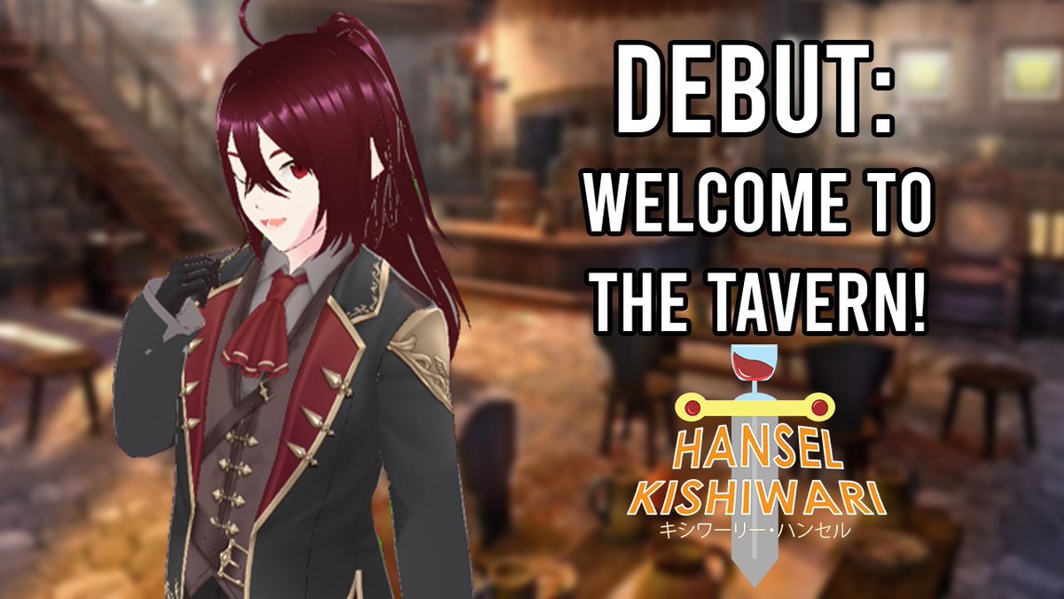 KishiwariHansel's tweet photo. As Announced a while ago... I will be debutting on The 13th of January GMT 8 PM +08!! See you soon on Twitch!!! #VtuberDebut #VTuberUprising #Vtubers #HanseLive https://t.co/hafwO6BzUH