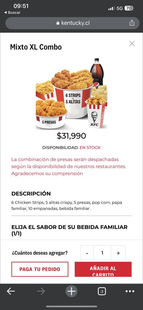 anderscn's tweet photo. @Gabrielhe_ @oscarcallest En chile el más caro no llega a los 30 dólares ( 31.990 Pesos chilenos ) 🥴 https://t.co/D795Euf1it