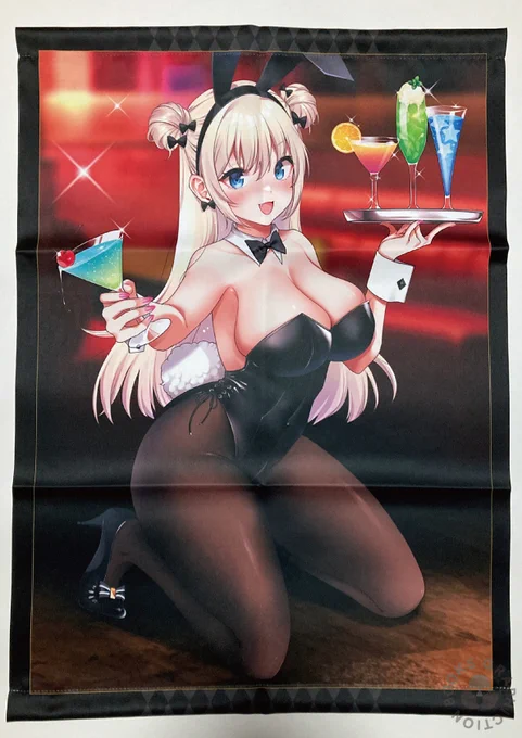 【1/10〆切】『くろバニーCLUB』受注生産グッズタペ校正紹介⑫もじゃりん()最中かーる()(敬称略)になります※輸送等の都合上でシワ等ありますが実際の商品にはございません購入リンクは特設ページにて 