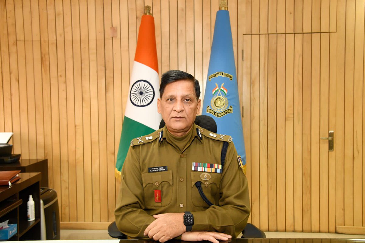 Sh. Randeep Datta, PMG, ADG takes over as Director of CRPF Academy. A 18th Batch DAGO, Sh. Randeep Datta, ADG has served in various parts of the country and rendered valuable contributions in Operational, Administrative and Training spheres of the Force.