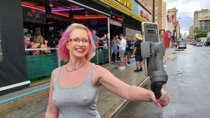 Benidorms still lovely and warm and sunny but i uploaded this pic from last year to show you that it