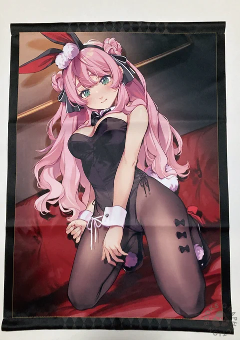 【1/10〆切】『くろバニーCLUB』受注生産グッズタペ校正紹介⑬(終)六羽田トモエ()Rosuuri()雲呑めお()(敬称略)になります※輸送等の都合上でシワ等ありますが実際の商品にはございません購入リンクは特設ページにて 