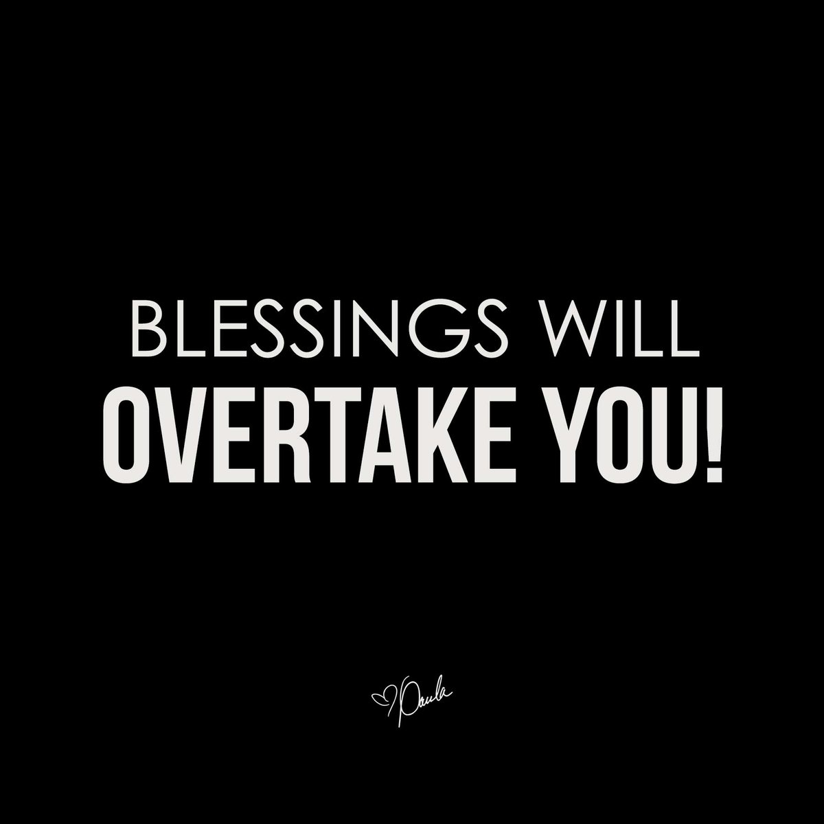 You don't have to chase down blessings as a child of God- they will overtake you!
#Blessings #ChildOfGod