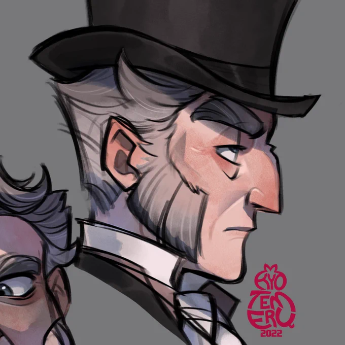 Image ref so bad but heres my most recent fanart of baby girl Ebenezer Scrooge  
