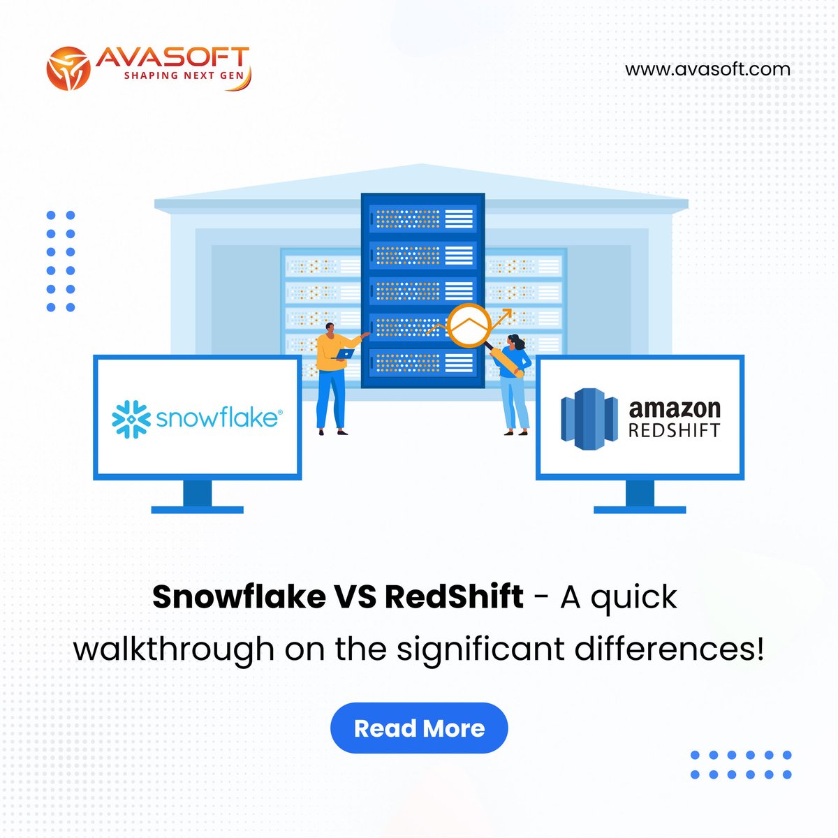 AVASOFTWARE's tweet image. Are you looking to modernize your legacy data platforms and toggling between Snowflake & AWS Redshift for your future needs? Tap here to know more! ↙️
bit.ly/3X9uP6j
#SnowflakeVSAWSRedshift #Snowflake #AWSRedshift #clouddatawarehouse #Snowflakecomparison