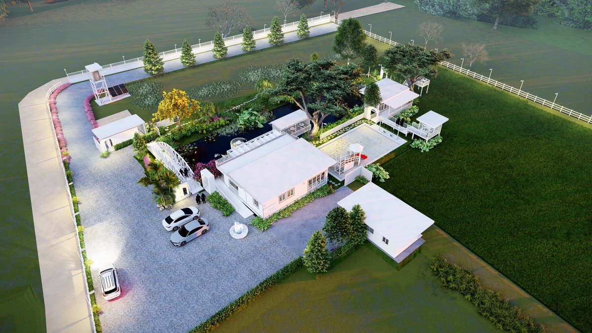 WhiteBridgeCafe's tweet photo. Some updated designs of the cafe. There’ll be some further small changes… but it’s getting there :-) .. #Thailand #CafeBuild … Opening Early 2023! https://t.co/g3NWqb4bLJ