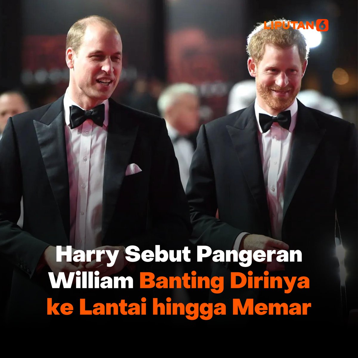 liputan6dotcom's tweet photo. Tak hanya orang biasa, masalah kakak adik juga sedang dialami oleh The Royal Family. Kali ini, Pangeran Harry membuat tuduhan serius pada kakaknya, Pangeran William. 

Kira-kira, masalah ini mengenai apa ya?

#Liputan6Thread https://t.co/0a3KXTj5Dt