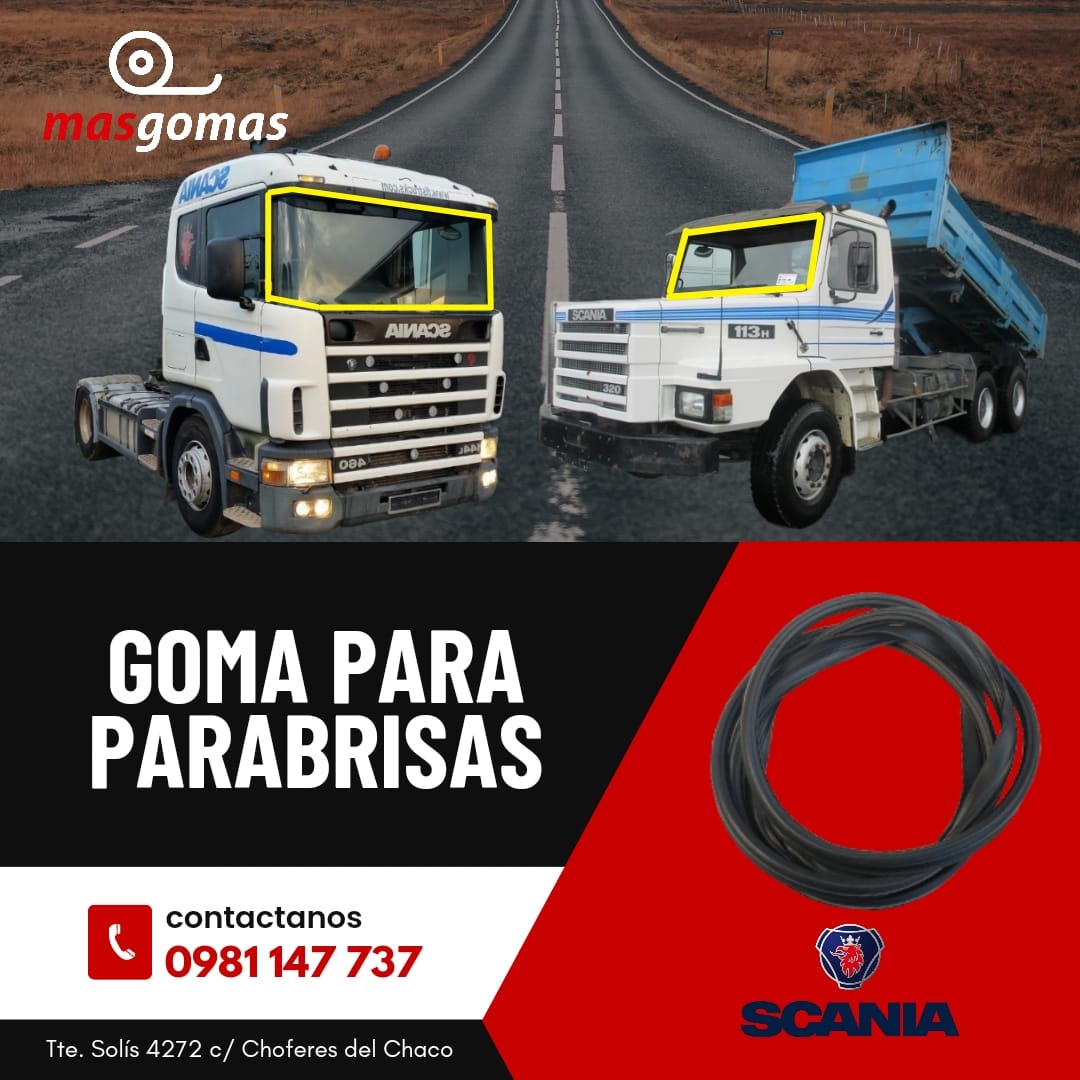 masgomaspy's tweet photo. Otra gran solución para los de gran porte! 💥🚛🚚

📣Llegaron las gomas para parabrisas de la línea SCANIA‼️

➡️Disponible para los modelos 113 y 124.

📍Te esperamos en Tte. Solís 4272 c/ Choferes del Chaco.

🚛Envíos a todo el país.

📲0981 147-737 https://t.co/O21eLhC9hB