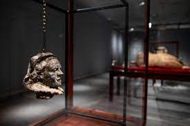 Experiments in writing space, I have very quickly taken to writing in the gallery spaces I am writing about. Making a writing settlement with table/chair/laptop. It alters your ways of being, which impact on ways of seeing. I have began at <a href="/The_Herbert/">Herbert Art Gallery & Museum</a> <a href="/_alicherri/">_alicherri</a>