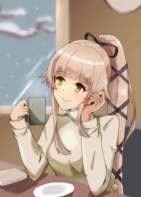 Skebで描かせていただいた由良さんです。依頼ありがとうございました! 