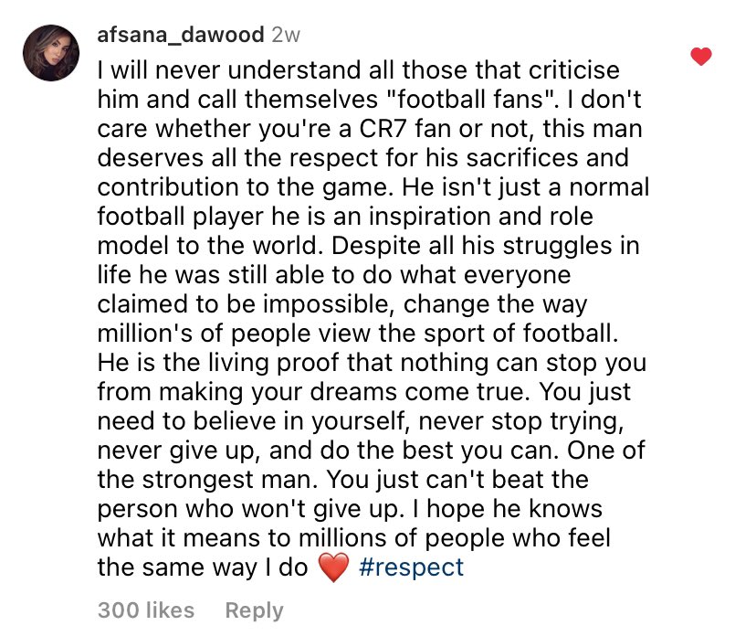 path2oprah's tweet photo. #CR7  @Cristiano #RESPECT #ATHLETE #FANOFTHEBEAUTIFULGAME https://t.co/wvjm0pa0wW