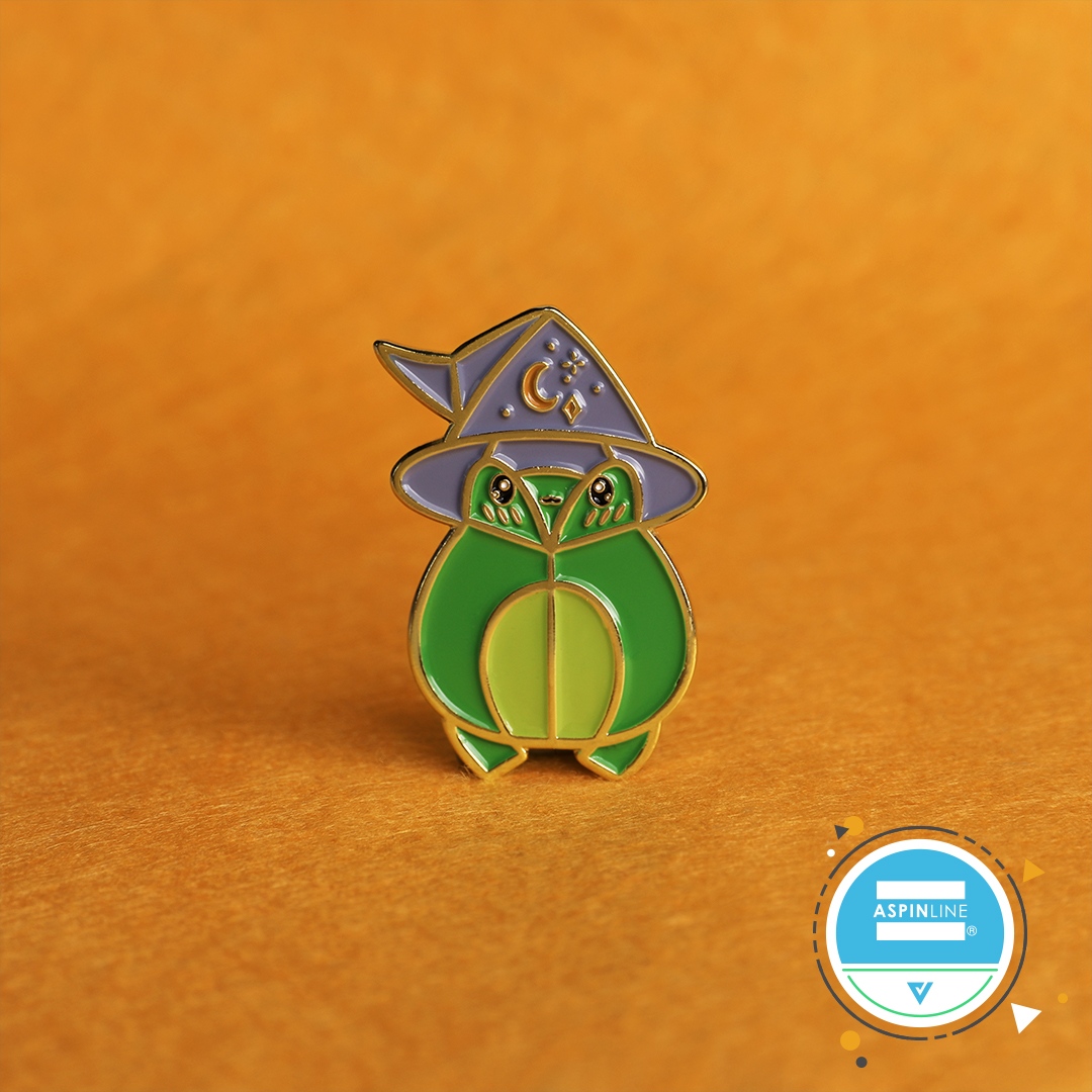 Frog Wizard Soft Enamel Pin Badge with Gold Plating

#Aspinline #pin #pins #pinbadge #pinspinspins #pinbadges #enamelpins #softenamelpin #lapelpin #pinspired #pinspiration  #pinoftheday #pinsfordays #pingameproper #pinlove #pinlover #pinaddict #pincollector #custom #custompins