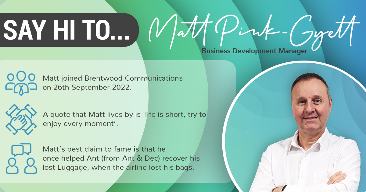 𝗦𝗔𝗬 𝗛𝗜 𝗧𝗢 𝗠𝗔𝗧𝗧 🤗
Matt deals with some of our top customers, making regular visits and assisting with new requirements they have. 
If you have an enquiry you think Matt or the team can help with, contact us on 𝟬𝟭𝟮𝟰𝟱 𝟰𝟬𝟯𝟱𝟮𝟬!🤗

#BCemployeespotlight #BDM