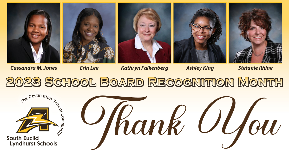 selschools's tweet photo. Thank You to the SEL Schools Board of Education for their dedicated leadership, vision, partnership, and unwavering commitment to helping our students learn and prepare for successful futures! #SchoolBoardMonth #ArcPride https://t.co/KRGc5YmLQ8