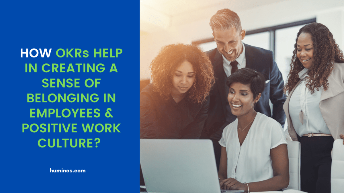 Find out how #OKRs can help your company create a sense of belonging &amp; positive work culture.  
#OKR #Huminos
bit.ly/3ipIAPv