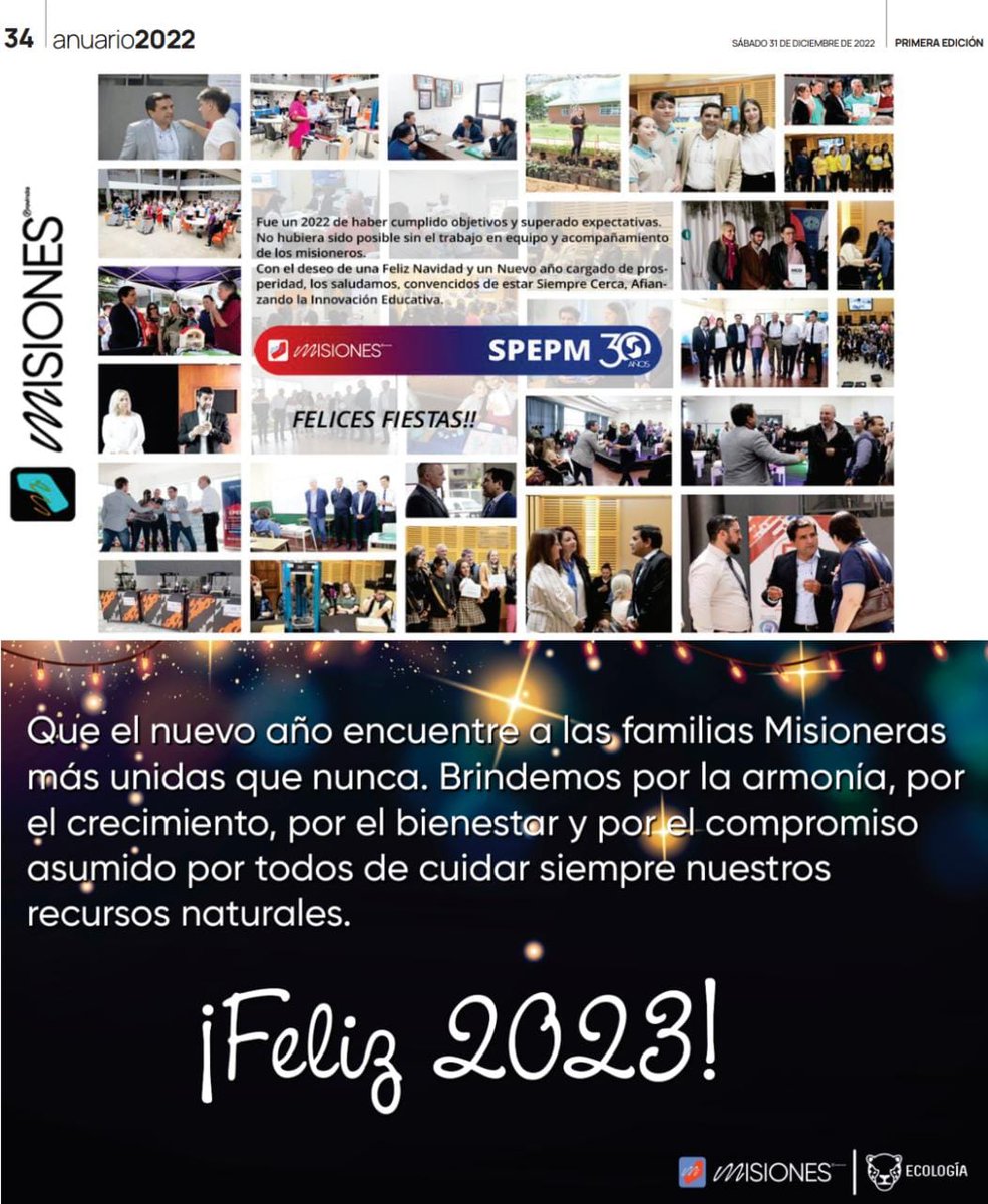 SPEPMEducacion's tweet photo. Participamos del Anuario 2022 en el diario Primera Edición
SPEPM #SiempreCerca #UniendoVoces #GenerandoRedes #HagamosQueLoBuenoCrezca
TRABAJO EN EQUIPO
Afianzando la Innovación Educativa
Planificando JUNTOS La Agenda Educativa 2030 https://t.co/dhUSFZMt08