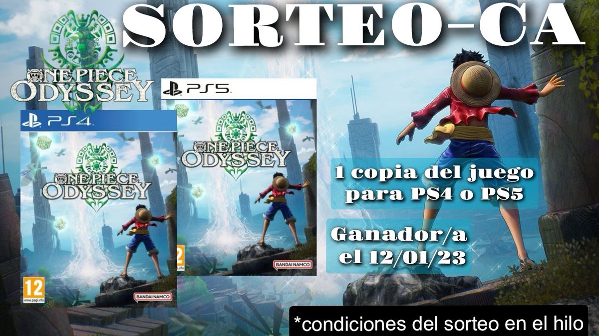 Los #ReyesMagos Ocas no pueden traeros el tesoro escondido de Roger,pero sí el:

💥SORTEO-CA 🦆de 1 copia para PS4 o PS5 de #ONEPIECEODYSSEY 🌊 que sale el 13/01

Cuaderno de bitácora:

•Síguenos en <a href="/videooca/">Tiendas VIDEO OCA</a>
•Dar❤️y RT🔃
•Cita con #OnePiecenOCAma con quién irías al Grand Line