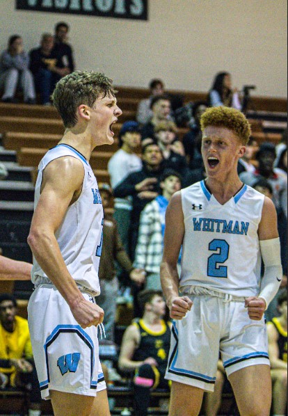 WhitmanBB's tweet photo. Vikes GAMEDAY! 8-1 Whitman travels to rival B-CC tonight at 5:30. Tickets can be purchased on the GoFan app. Come out and support the Vikes! https://t.co/eT7iOtdb31