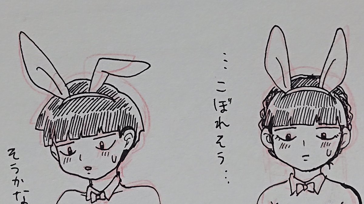 良いお手紙が書けました。
せっかくなので顔だけ…
アナログ派だったのに「戻る」がないと絵が描けない体になってしまった… 