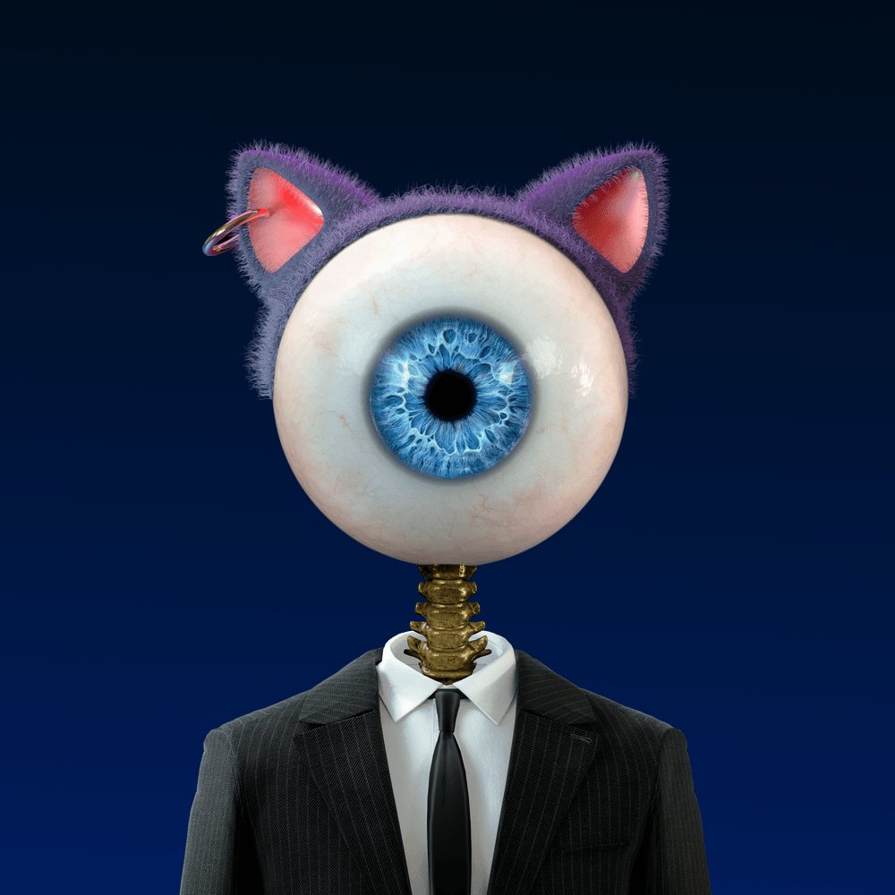 OsirisX69X's tweet photo. @Frankwh37794400 @iBallzNFT GM! 👽
Very pleased with the two i managed to grab up! 💜 👁️
#iballz #eyeforaneye #optical #eyecarumba #eyesonyou #apair #iBallz https://t.co/gjrqFK1Wok