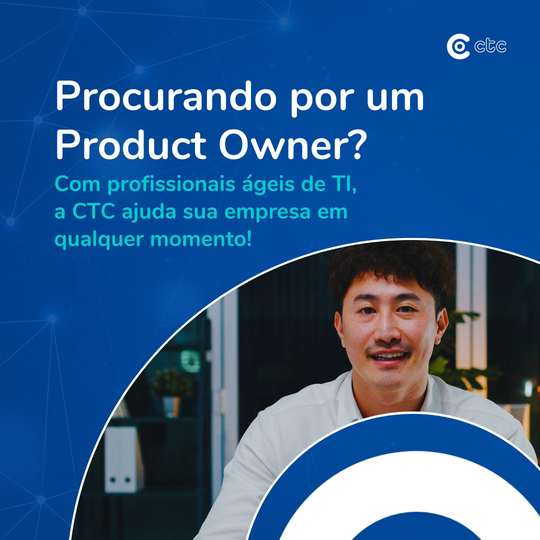 ctctech_'s tweet photo. Procurando expertises de TI para desenvolver produtos e aprimorar entregas? 

A CTC possui profissionais qualificados nas melhores práticas ágeis para alavancar seu projeto de acordo com sua necessidade atual. 

Entre em contato com nossos especialistas: https://t.co/45X6rbtXWz https://t.co/ukRPNLwbkq