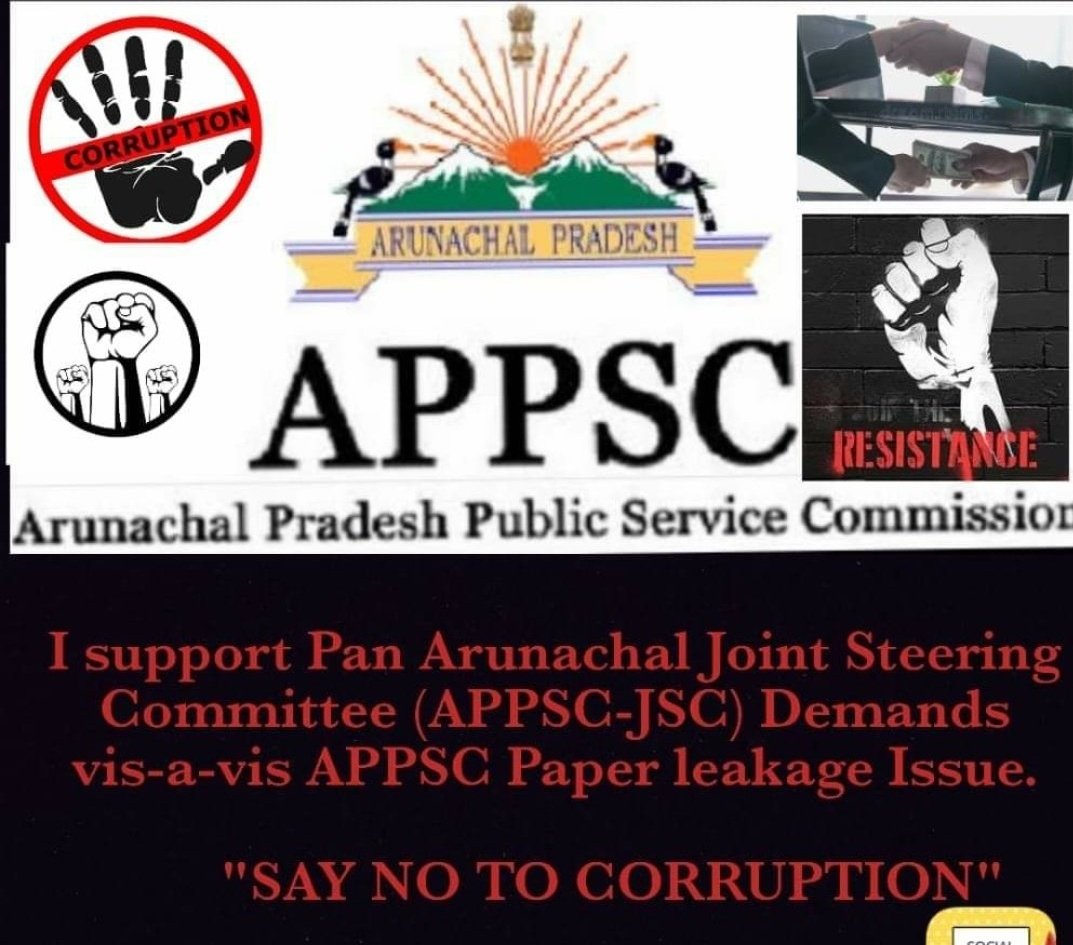 luckynNangbia's tweet photo. #ARUNACHAL_PAPER_LEAKAGE 
#APPSC_PAPER_LEAKAGE 
#APPSC_Fiasco 
#APPSC_SCAM 
#NULL_AND_VOID 
#Scrap_the_paper https://t.co/EQhfHIsIwc
