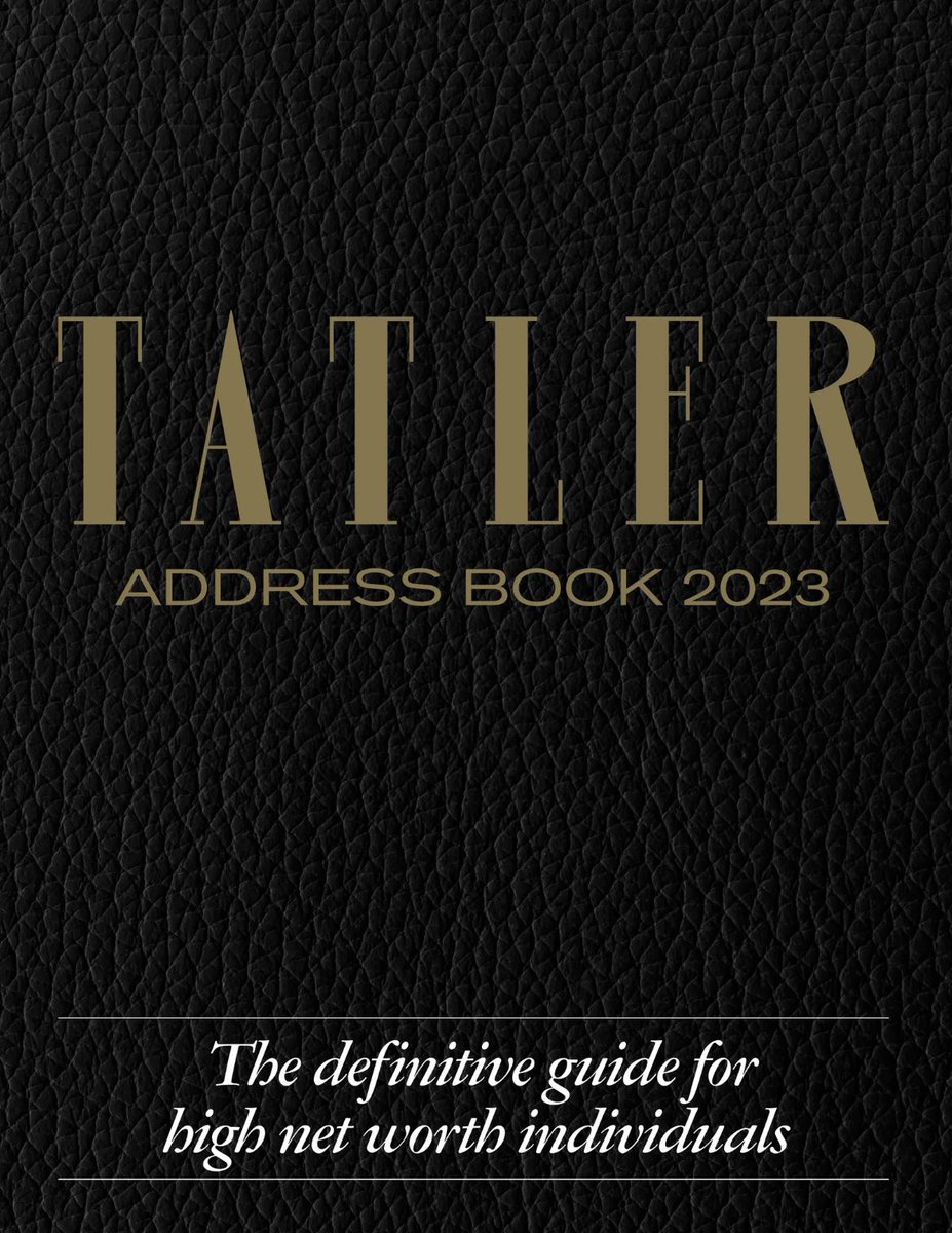 We are pleased to announce five of our lawyers have been listed in the Tatler Address Book 2023: David Pickstone, Debbie Chism, Emma Hatley, Lisa Vanderheide and Stephen Foster. 
Find out more here: addressbook.tatler.com/search_results… <a href="/Tatlermagazine/">Tatler</a>