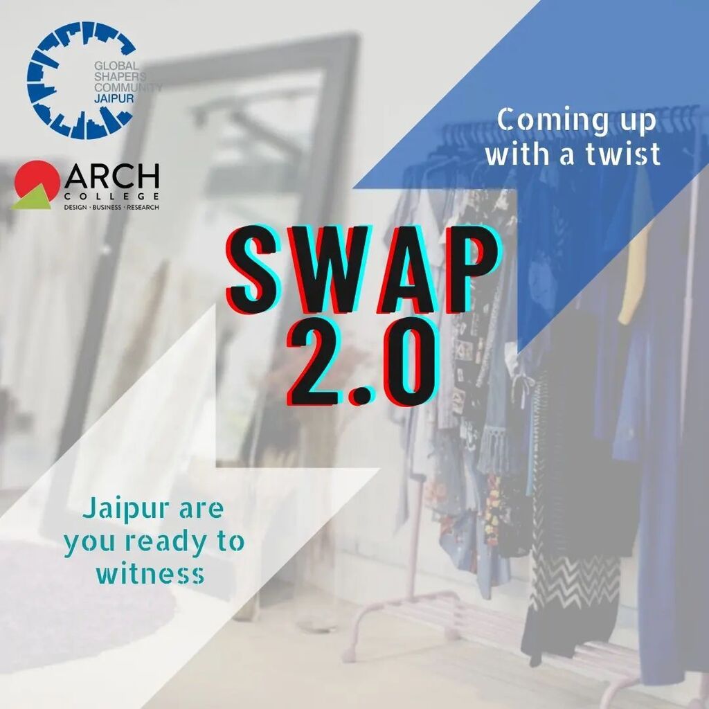 Hello #jaipur we are here with SWAP 2.0 with a goal to make a bigger impact this time  and much more ..

Stay tuned and keep looking up at further posts for necessary details and registration.

This would be possible with help of all of you .

Do join us… instagr.am/p/CnExVO-qMko/