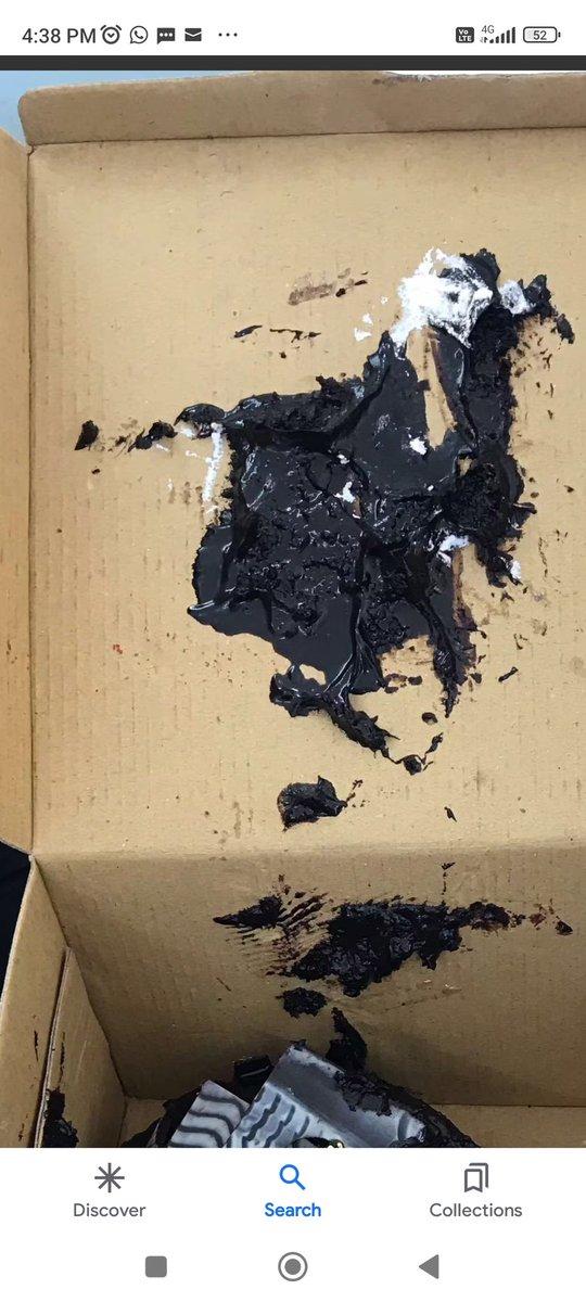 Radhika54567's tweet photo. @vinayakamathur @SwiggyCares @SwiggyCares the cake delivered by you is damaged, could you please provide me the refund for same. https://t.co/L7NemJe9gm
